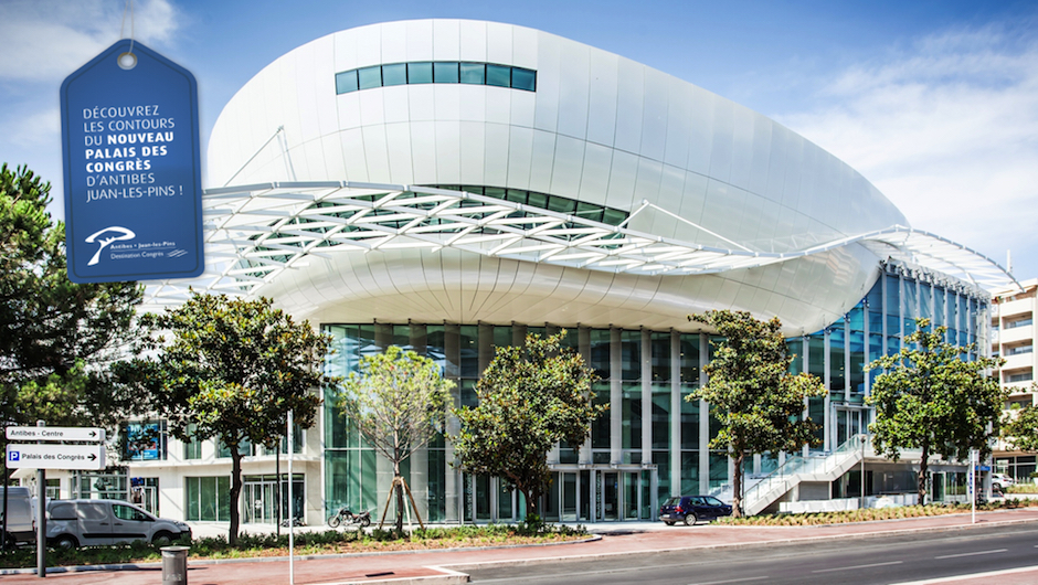 Le Palais des Congrès d’Antibes Juan-les-Pins